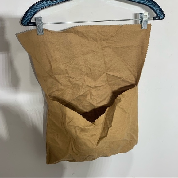 Louis Vuitton vintage dust bag fold over flap tan purse bag medium size - Picture 5 of 6